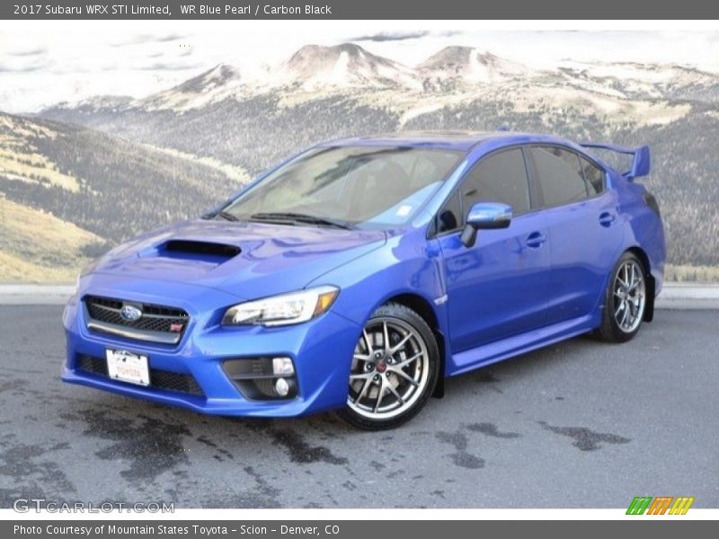 Front 3/4 View of 2017 WRX STI Limited