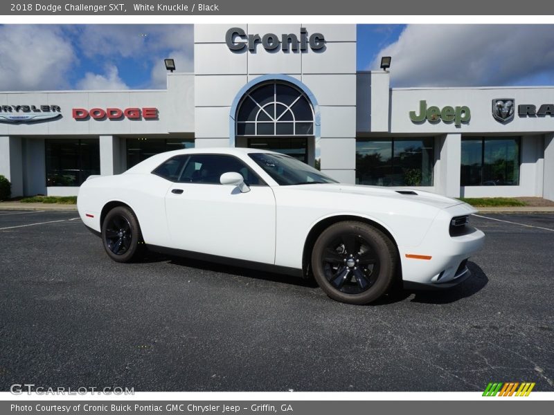 White Knuckle / Black 2018 Dodge Challenger SXT