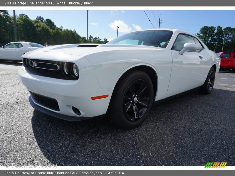 White Knuckle / Black 2018 Dodge Challenger SXT