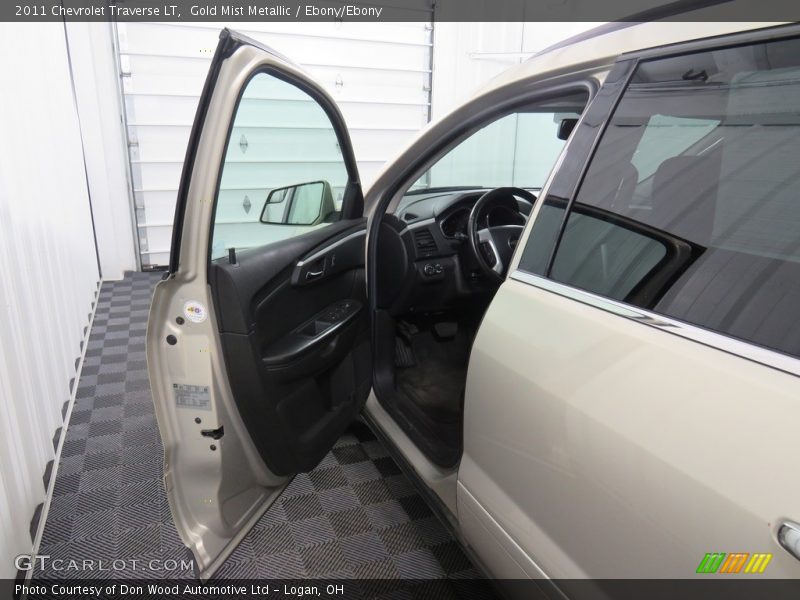 Gold Mist Metallic / Ebony/Ebony 2011 Chevrolet Traverse LT