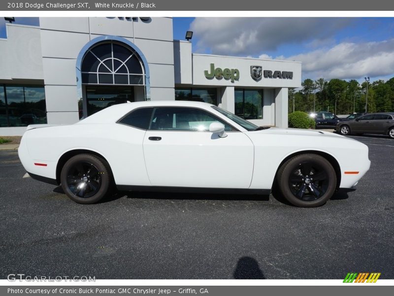 White Knuckle / Black 2018 Dodge Challenger SXT
