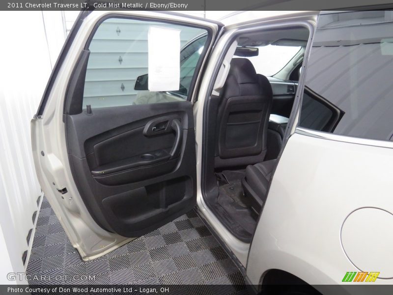 Gold Mist Metallic / Ebony/Ebony 2011 Chevrolet Traverse LT