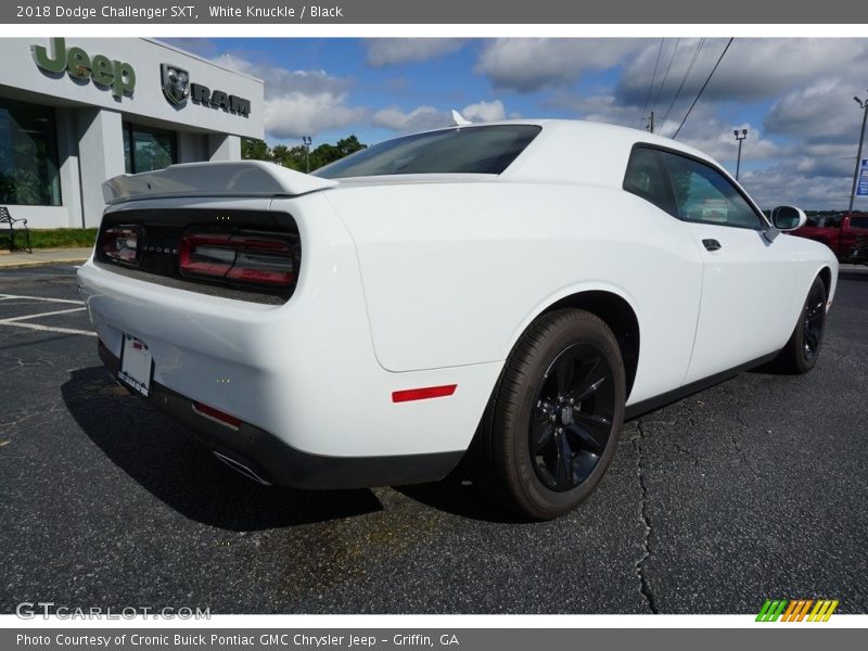 White Knuckle / Black 2018 Dodge Challenger SXT