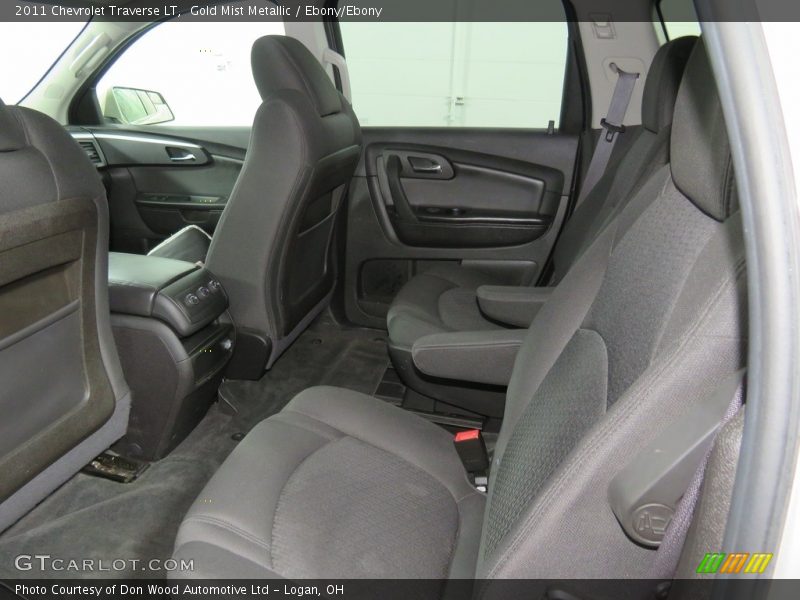 Gold Mist Metallic / Ebony/Ebony 2011 Chevrolet Traverse LT