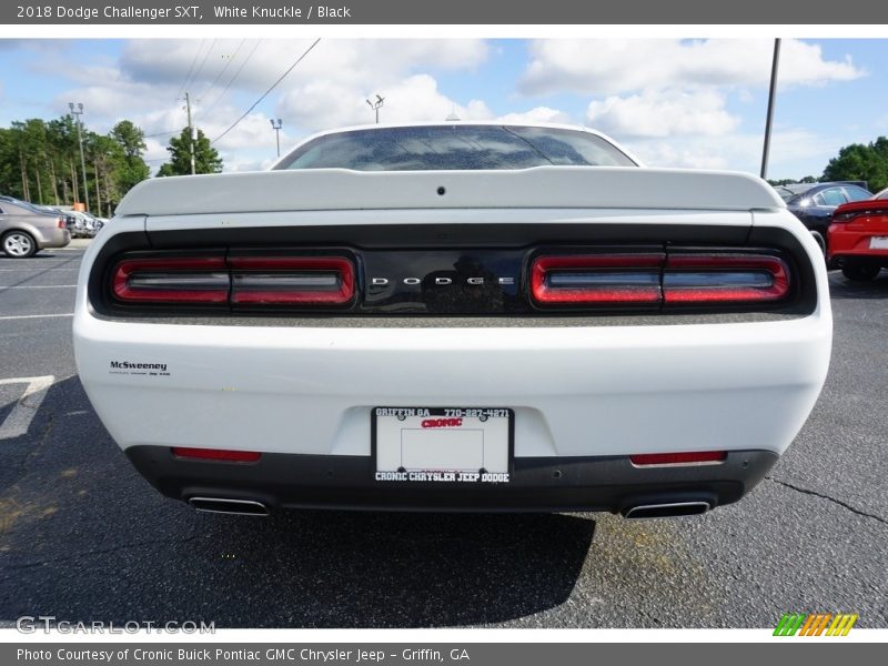 White Knuckle / Black 2018 Dodge Challenger SXT