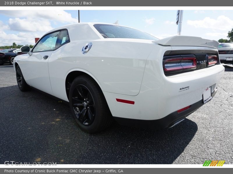 White Knuckle / Black 2018 Dodge Challenger SXT
