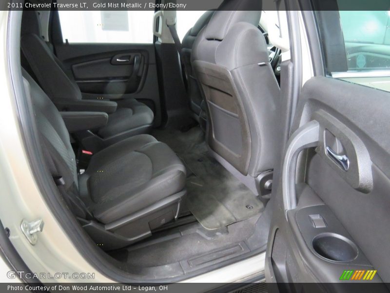 Gold Mist Metallic / Ebony/Ebony 2011 Chevrolet Traverse LT