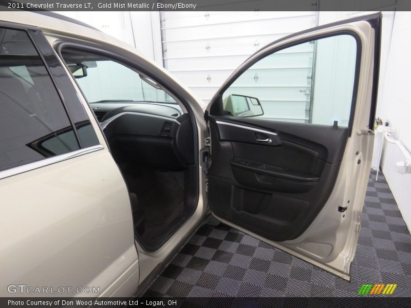 Gold Mist Metallic / Ebony/Ebony 2011 Chevrolet Traverse LT