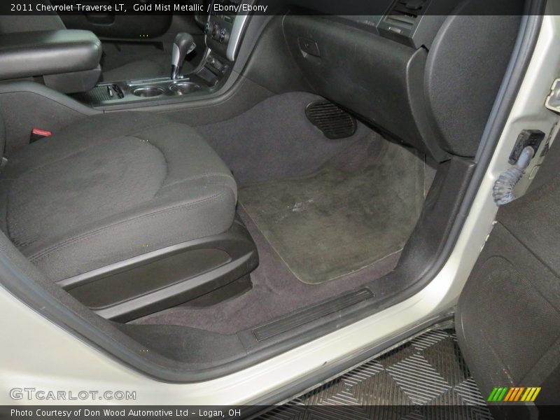 Gold Mist Metallic / Ebony/Ebony 2011 Chevrolet Traverse LT