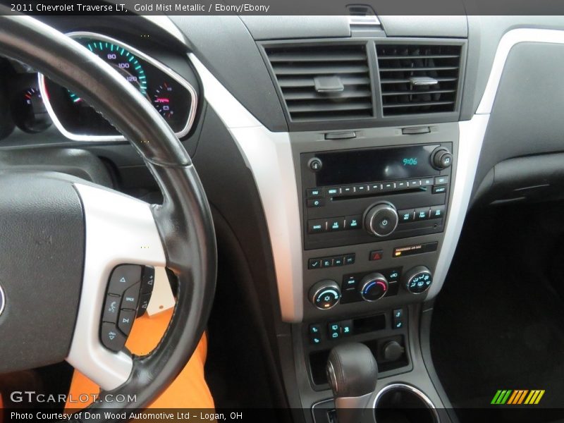 Gold Mist Metallic / Ebony/Ebony 2011 Chevrolet Traverse LT