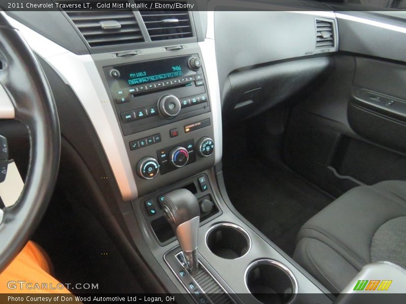 Gold Mist Metallic / Ebony/Ebony 2011 Chevrolet Traverse LT