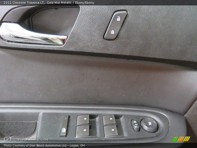 Gold Mist Metallic / Ebony/Ebony 2011 Chevrolet Traverse LT