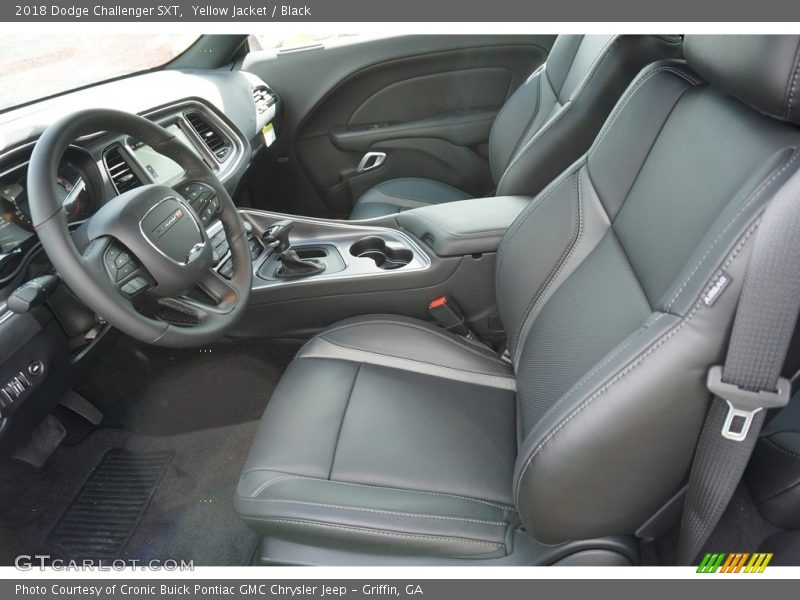 Yellow Jacket / Black 2018 Dodge Challenger SXT