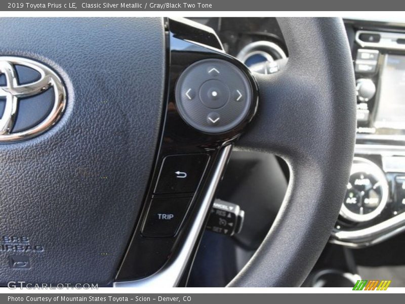  2019 Prius c LE Steering Wheel
