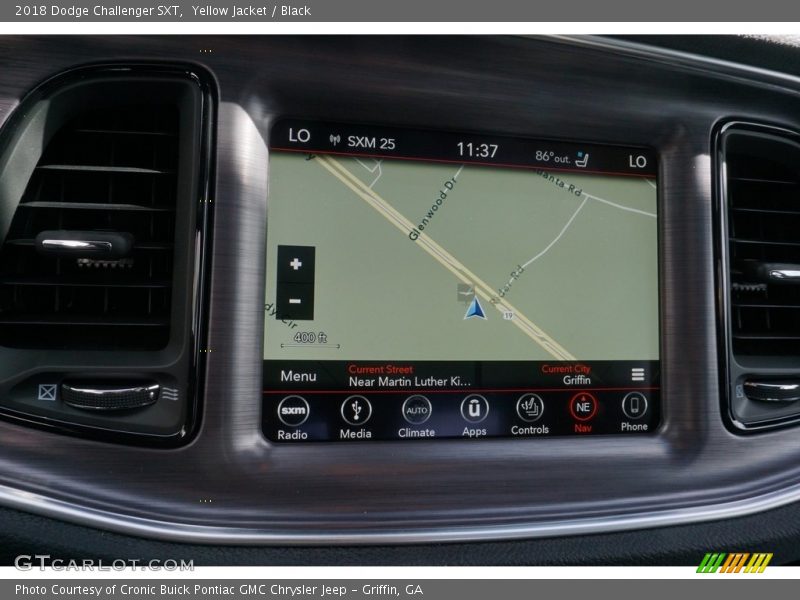 Yellow Jacket / Black 2018 Dodge Challenger SXT