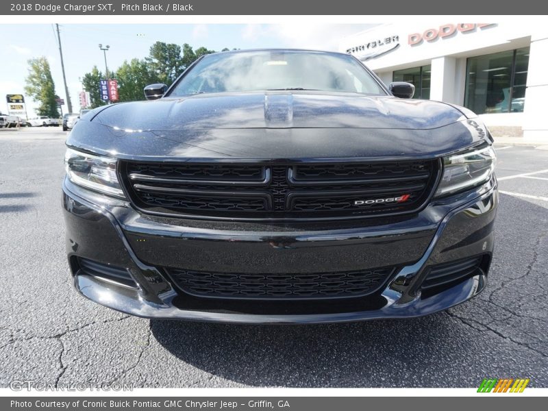 Pitch Black / Black 2018 Dodge Charger SXT