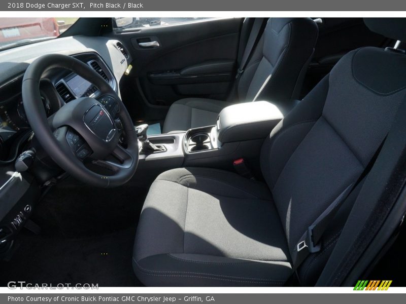 Pitch Black / Black 2018 Dodge Charger SXT