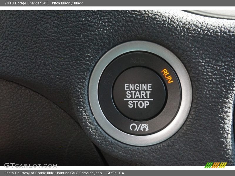 Controls of 2018 Charger SXT