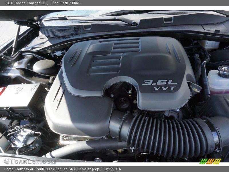  2018 Charger SXT Engine - 3.6 Liter DOHC 24-Valve VVT Pentastar V6
