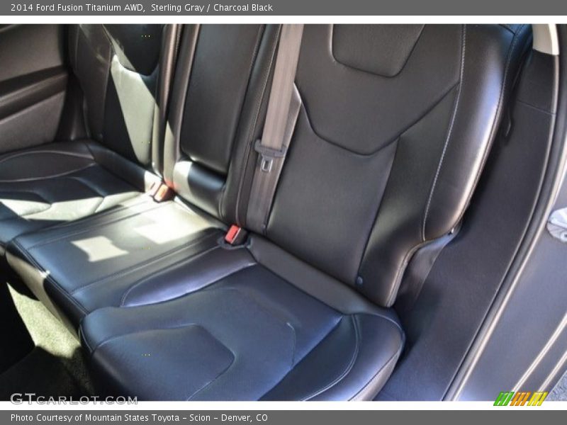 Sterling Gray / Charcoal Black 2014 Ford Fusion Titanium AWD