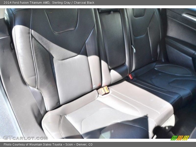 Sterling Gray / Charcoal Black 2014 Ford Fusion Titanium AWD