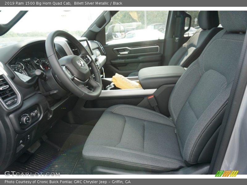 Billett Silver Metallic / Black 2019 Ram 1500 Big Horn Quad Cab