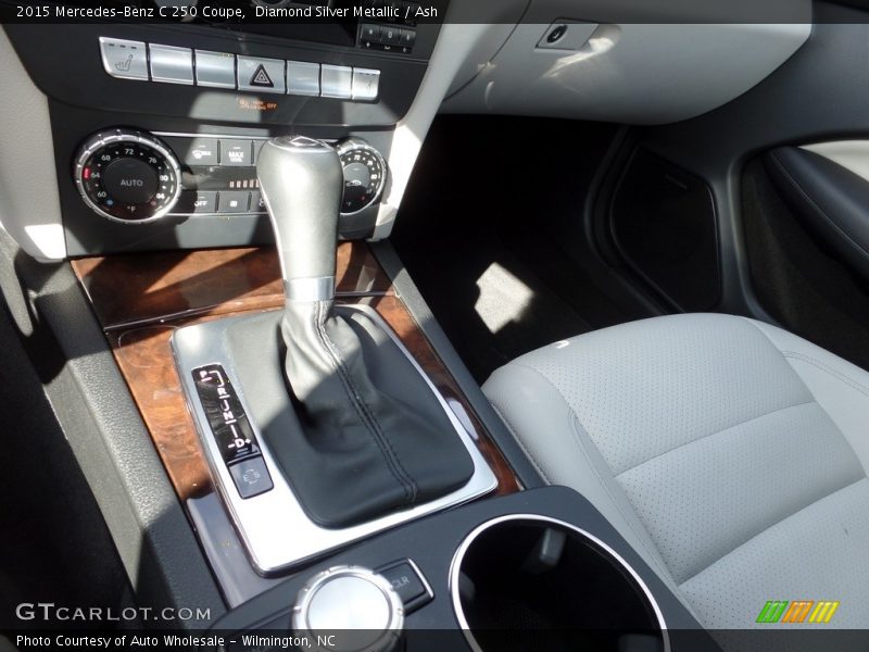 Diamond Silver Metallic / Ash 2015 Mercedes-Benz C 250 Coupe