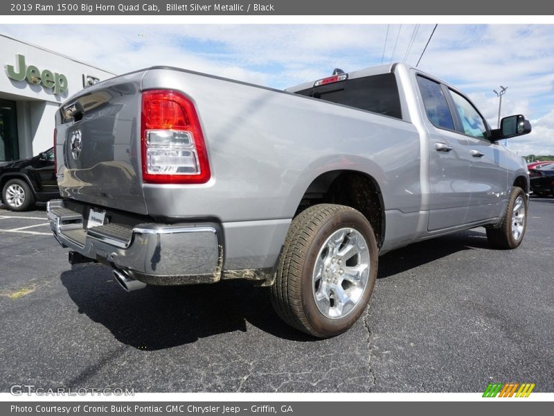 Billett Silver Metallic / Black 2019 Ram 1500 Big Horn Quad Cab