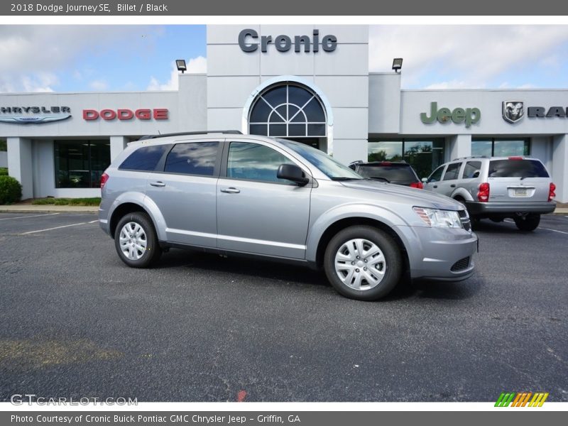 Billet / Black 2018 Dodge Journey SE