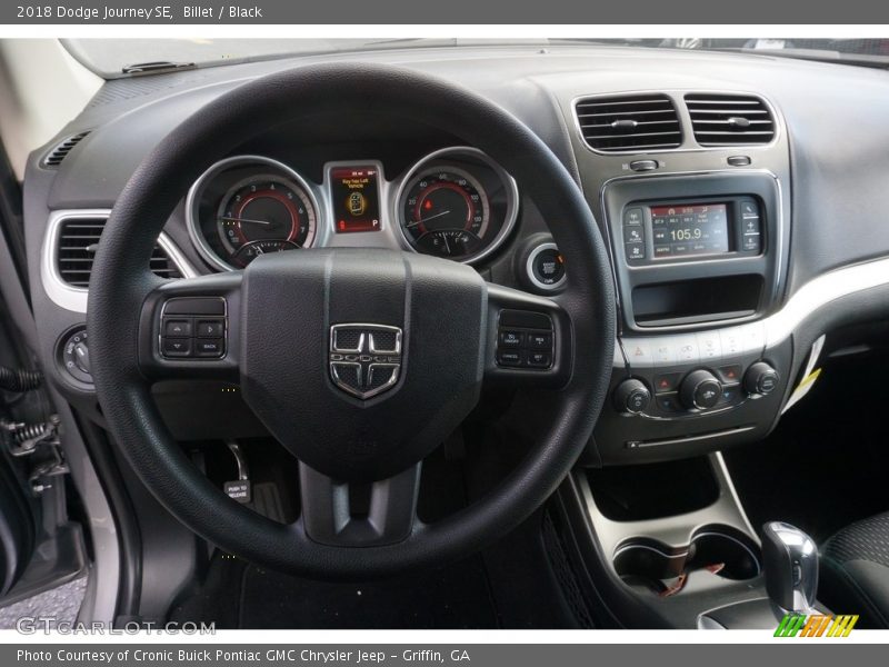 Billet / Black 2018 Dodge Journey SE