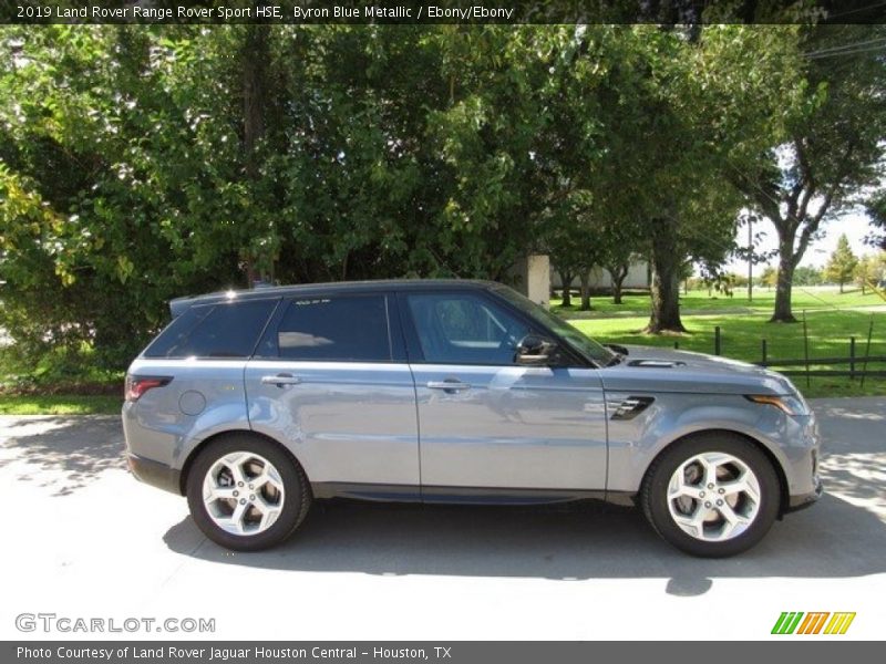 Byron Blue Metallic / Ebony/Ebony 2019 Land Rover Range Rover Sport HSE