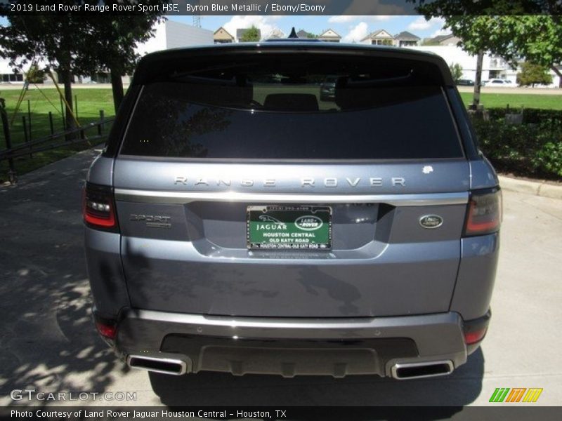 Byron Blue Metallic / Ebony/Ebony 2019 Land Rover Range Rover Sport HSE