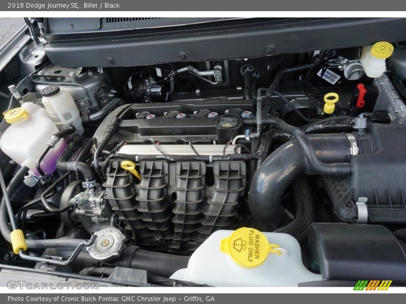 Billet / Black 2018 Dodge Journey SE