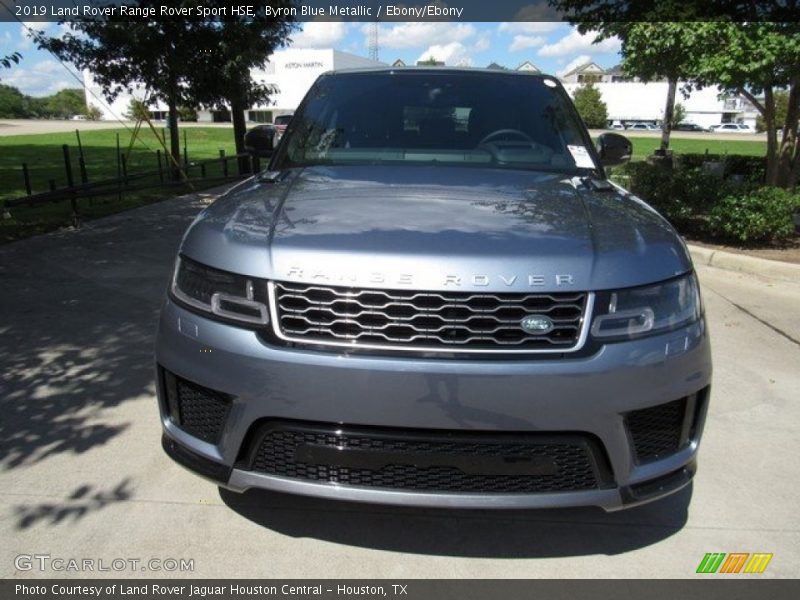 Byron Blue Metallic / Ebony/Ebony 2019 Land Rover Range Rover Sport HSE