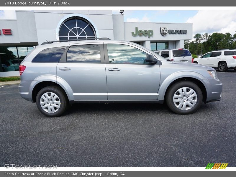 Billet / Black 2018 Dodge Journey SE