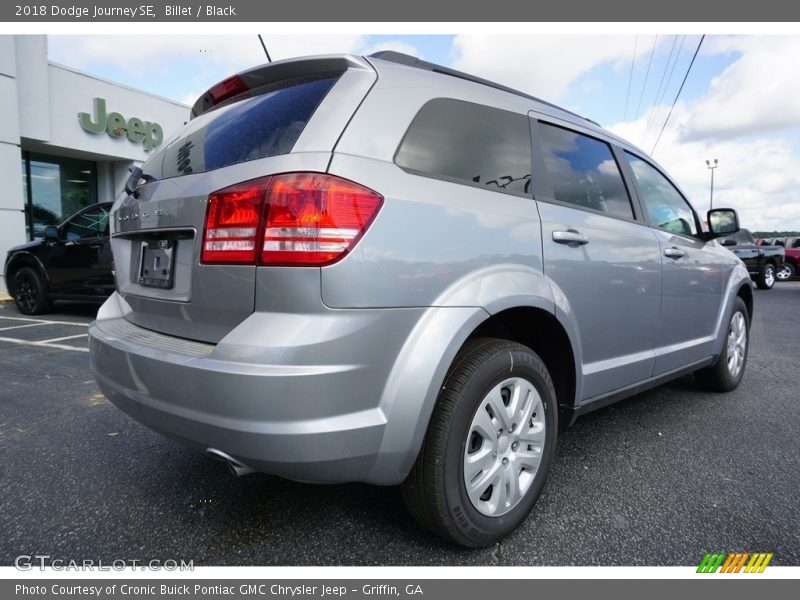 Billet / Black 2018 Dodge Journey SE