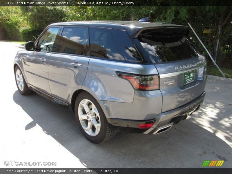 Byron Blue Metallic / Ebony/Ebony 2019 Land Rover Range Rover Sport HSE