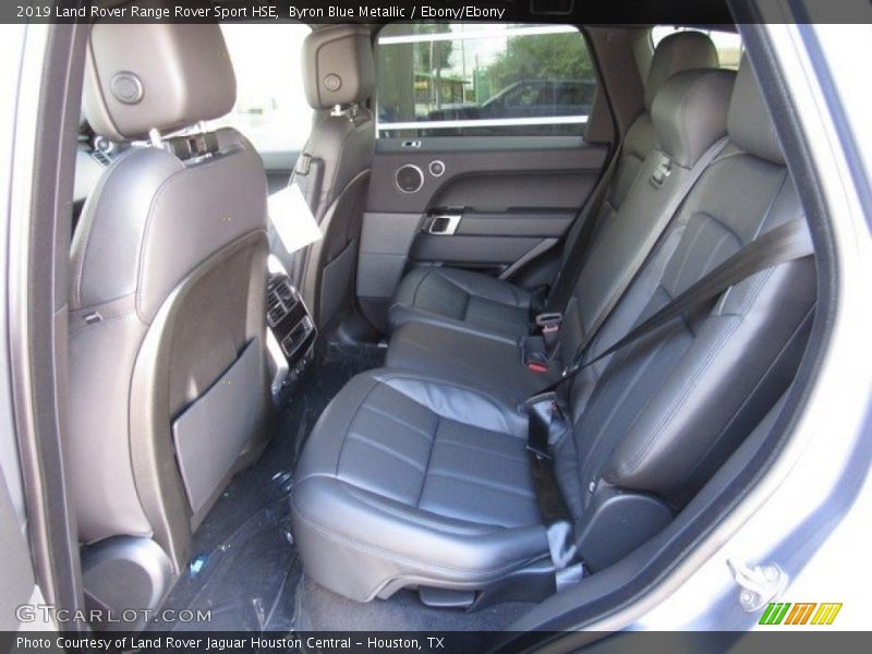 Rear Seat of 2019 Range Rover Sport HSE