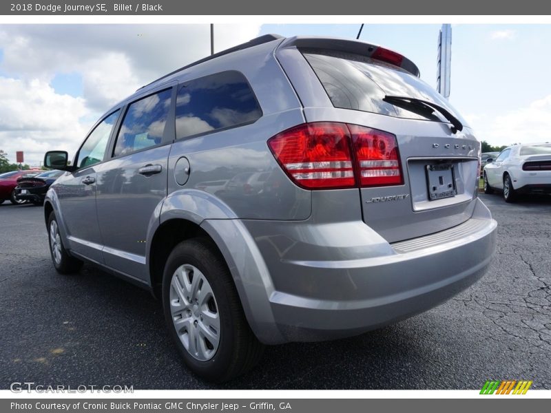 Billet / Black 2018 Dodge Journey SE