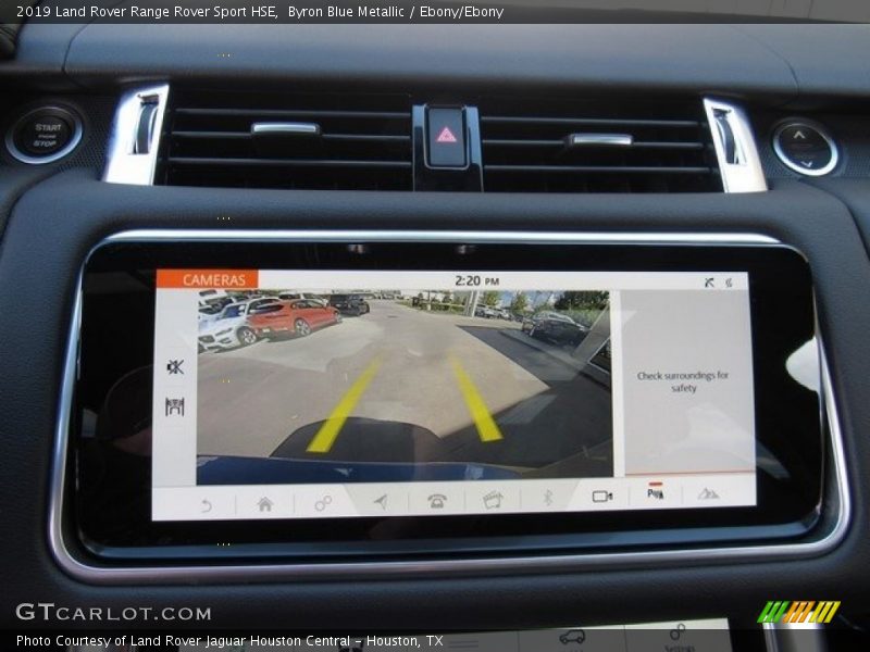 Byron Blue Metallic / Ebony/Ebony 2019 Land Rover Range Rover Sport HSE