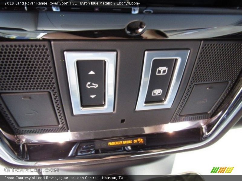 Byron Blue Metallic / Ebony/Ebony 2019 Land Rover Range Rover Sport HSE