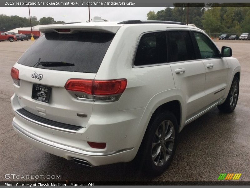 Bright White / Indigo/Ski Gray 2019 Jeep Grand Cherokee Summit 4x4