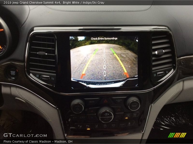 Bright White / Indigo/Ski Gray 2019 Jeep Grand Cherokee Summit 4x4