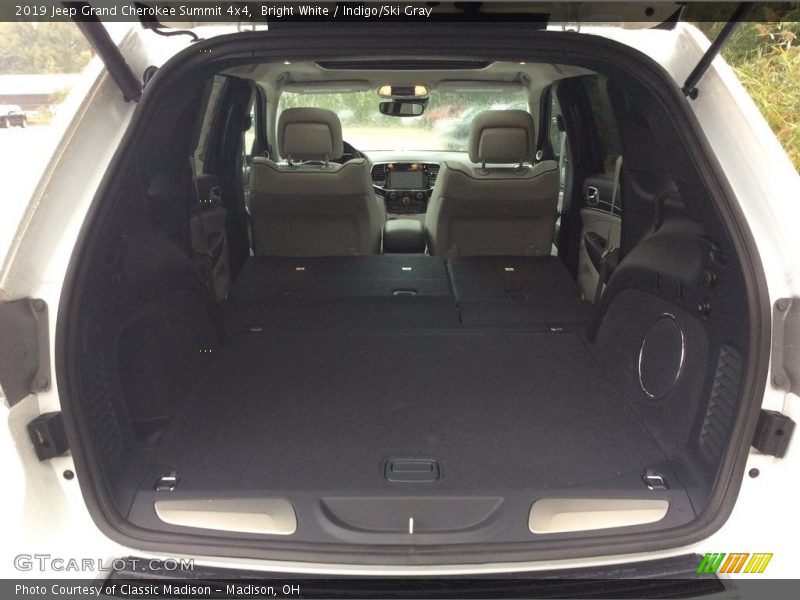 Bright White / Indigo/Ski Gray 2019 Jeep Grand Cherokee Summit 4x4