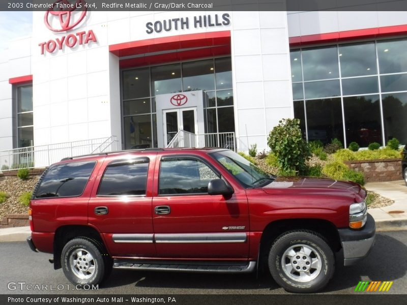 Redfire Metallic / Gray/Dark Charcoal 2003 Chevrolet Tahoe LS 4x4