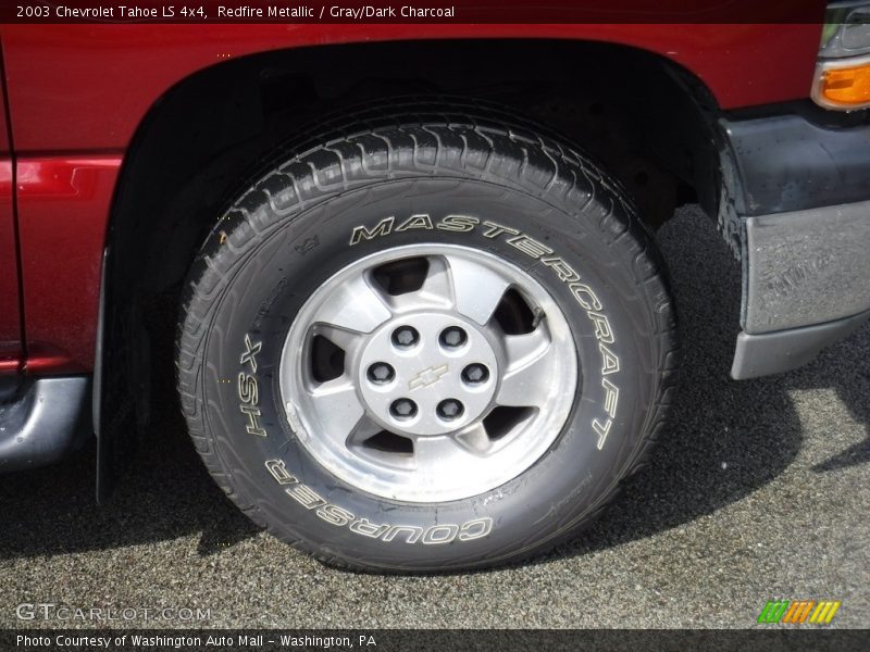 Redfire Metallic / Gray/Dark Charcoal 2003 Chevrolet Tahoe LS 4x4