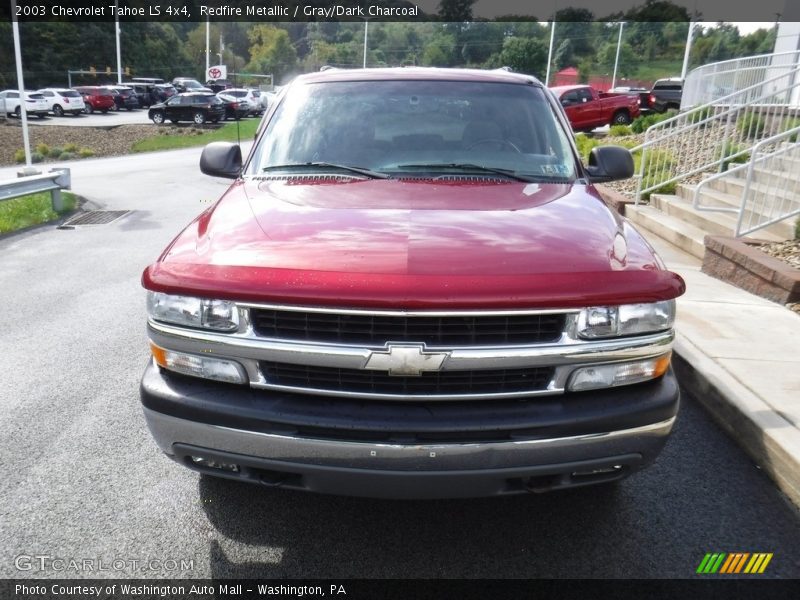 Redfire Metallic / Gray/Dark Charcoal 2003 Chevrolet Tahoe LS 4x4