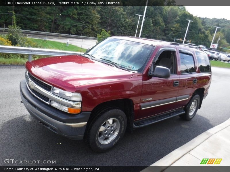 Redfire Metallic / Gray/Dark Charcoal 2003 Chevrolet Tahoe LS 4x4