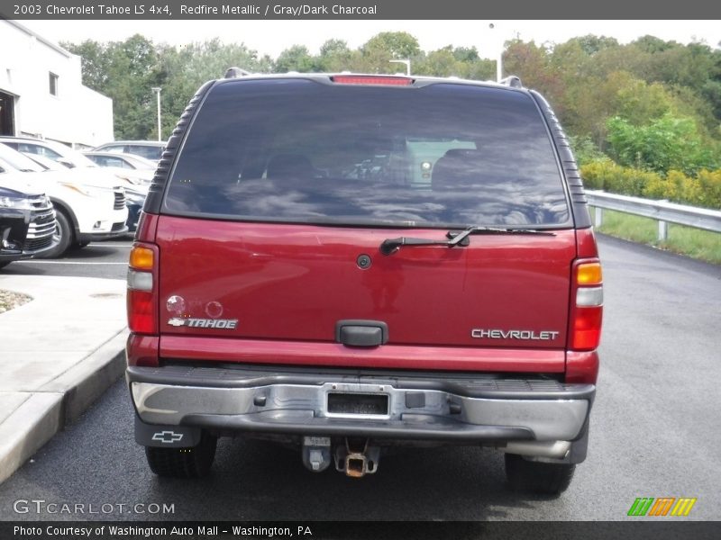 Redfire Metallic / Gray/Dark Charcoal 2003 Chevrolet Tahoe LS 4x4