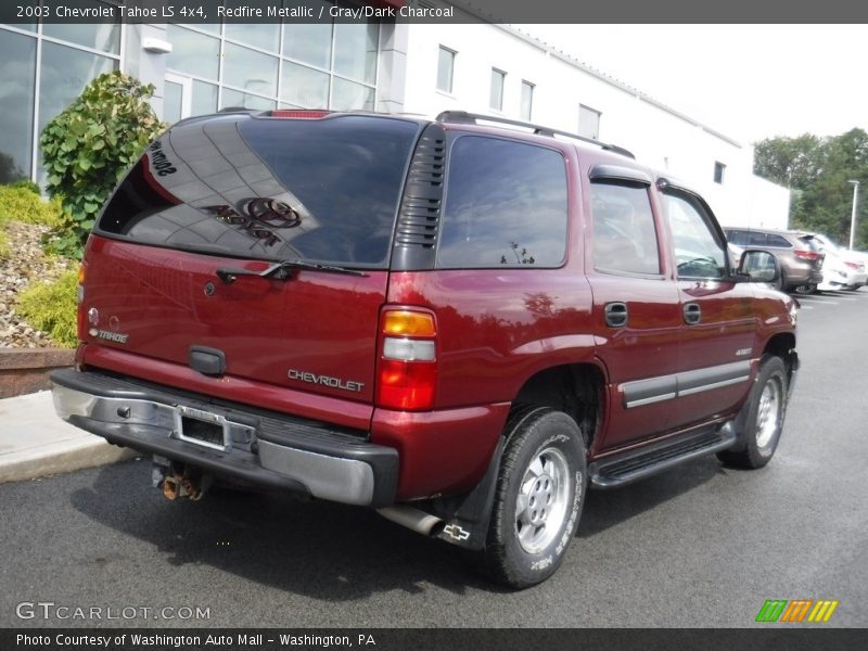 Redfire Metallic / Gray/Dark Charcoal 2003 Chevrolet Tahoe LS 4x4
